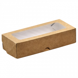 Коробка с окном универсальная TABOX PRO 500 7 х 17 х 4 см, крафт