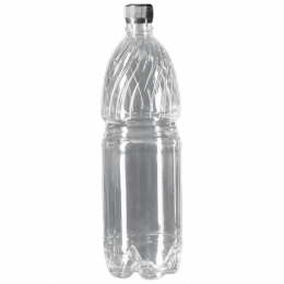 Бутылка для газировки 1000 мл с крышкой, прозрачная, горло 28 мм BPF light (1/240)