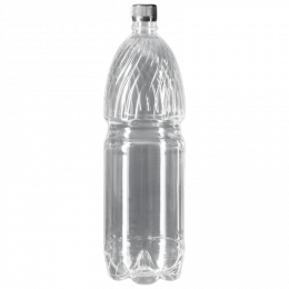 Бутылка для газировки 1500 мл с крышкой, прозрачная, горло 28 мм BPF light (1/180)